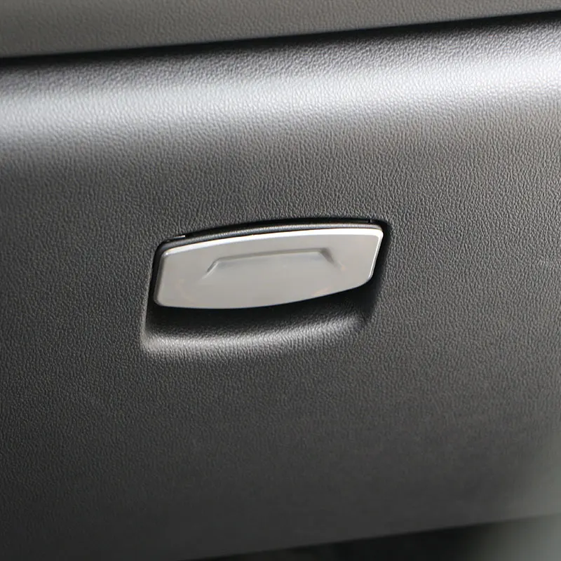 

Color My Life Stainless Steel Glove Box Handle Cover Glovebox Handles Trim Sticker for Renault Koleos for Samsung QM6 2017 2018