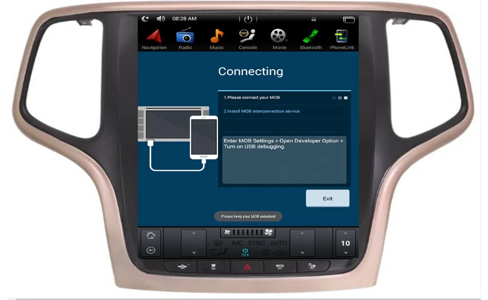 Best 4G LTE Android 7.1 6.0 Tesla style Car GPS Navigation For JEEP Grand Cherokee 2014-2018 headunit multimedia player No DVD player 2