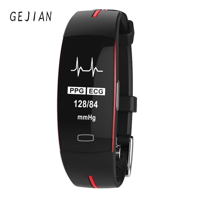 

Smart Watch P3 ECG PPG Blood Pressure Heart Rate Fitness Tracker Monitor Sport Pedometer IP67 Waterproof Wristband