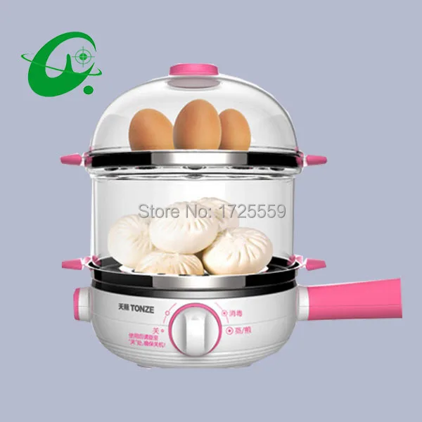Multi function Stainless Steel Electric Egg Cooker Boiler Steamer,14