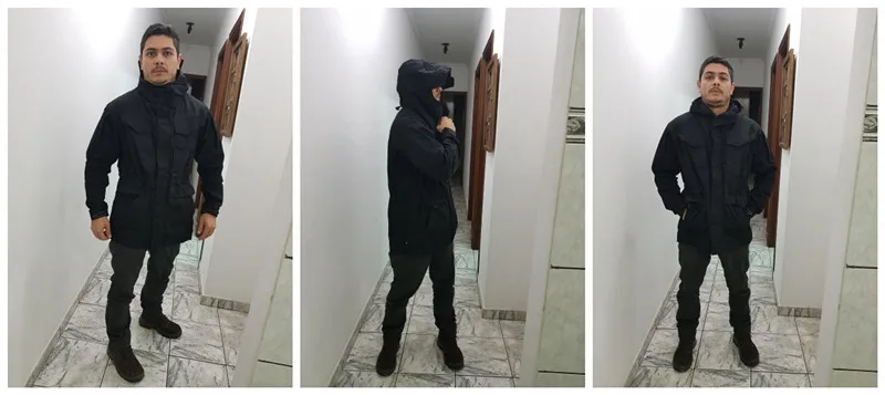 capuz militar campo jaqueta blusão jaquetas à prova dwaterproof água