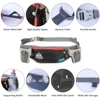 AONIJIE Hydration Waist Pack Lightweight Waist Bags Waterproof Phone Holder Belt Bag For Trail Running Jogging With 2Pcs Bottle 4