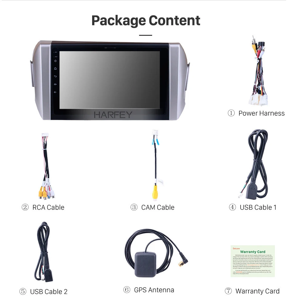 Cheap Harfey 9 Inch Android 8.1/7.1 Quad-core Car Multimedia Player For 2015 Toyota INNOVA LHD Bluetooth WIFI GPS Navigation System 19
