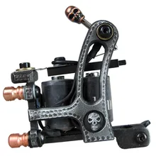 Новый Татуировки Ручной Taty Coil Gun 10 Обертывания Поставки MZZA05-4
