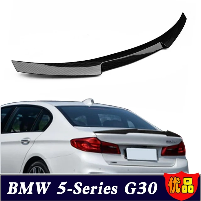 For BMW 5 Series G30 Spoiler 530i 540i Carbon Fiber Rear Trunk Spoiler