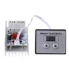 AC 220V 10000W 80A Digital Control SCR Electronic Voltage Regulator Speed Control Dimmer Thermostat + Digital Meters ► Photo 1/6