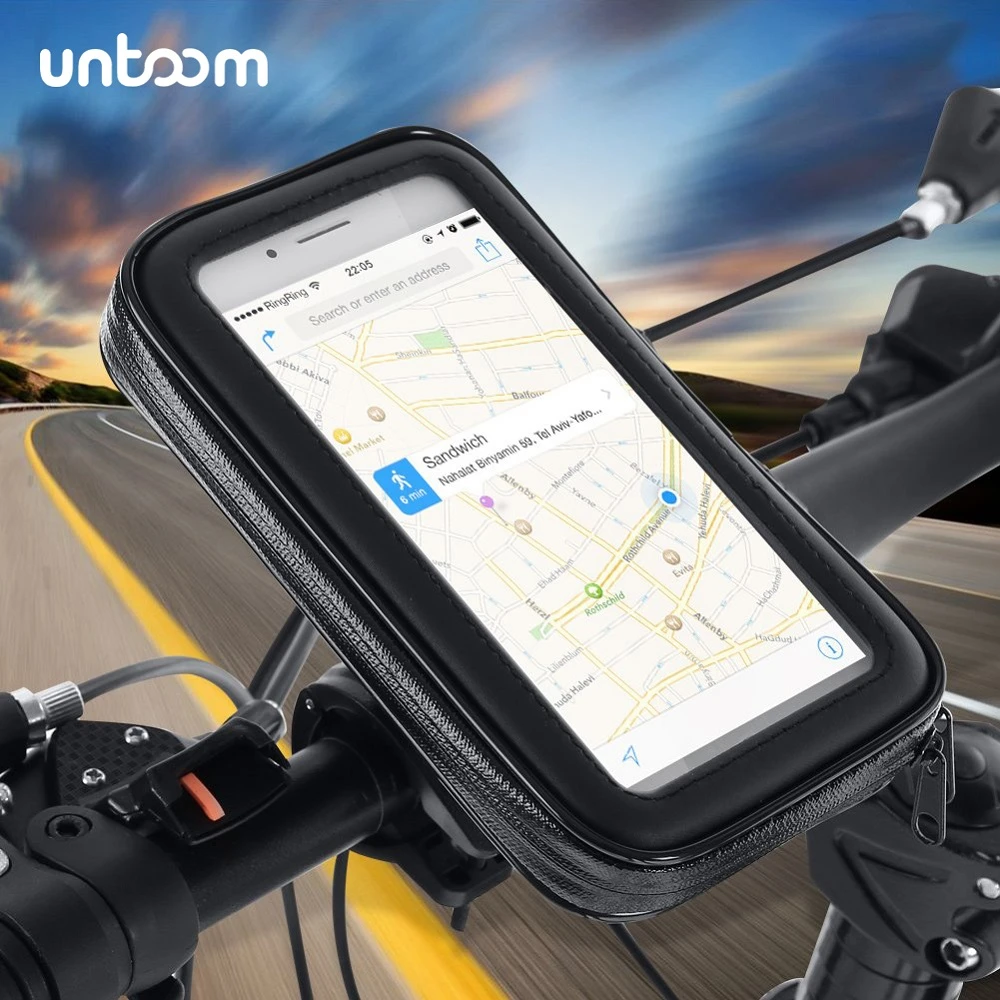 cell phone stand Waterproof Bicycle Cell Phone Holder Motorcycle Handlebar Bag Case for iPhone Xs Xr X 8 7Plus Bike Phone Mount for Samsung S9 S8 phone stand for desk