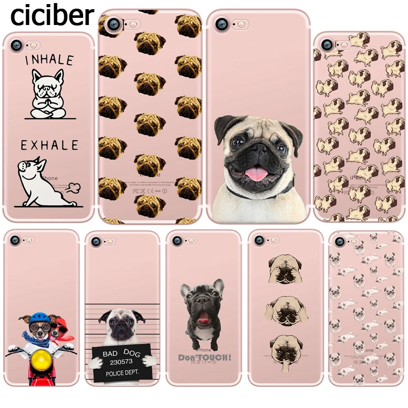 coque iphone 5 silicone avec bouldogue