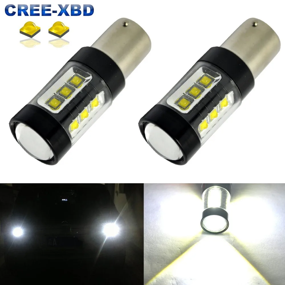 Высокая мощность S25 1156 80 Вт P21W 382 CREE чип светодиодный