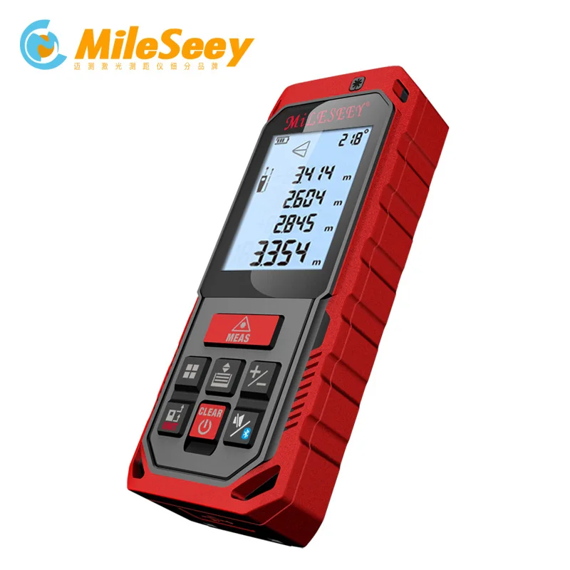Лазерный дальномер Mileseey S7/S2 Ручной цифровой измеритель расстояния версия Bluetooth 50