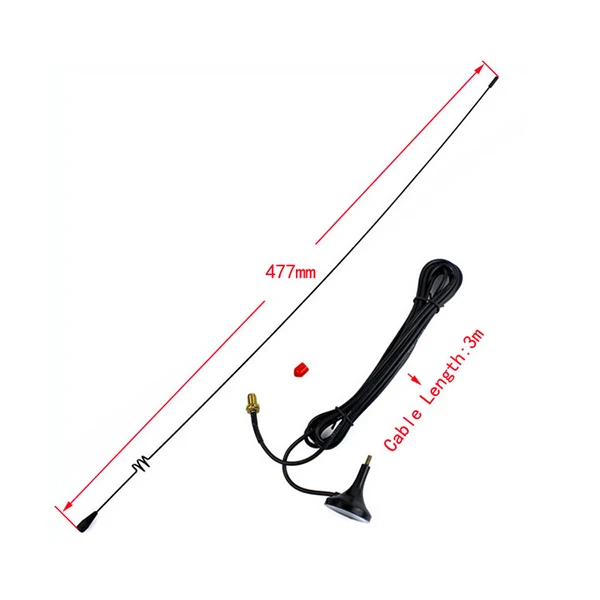 Нагоя UT-108UV SMA-F женский магнитола в автомобиль радио UHF VHF Ham антенна для BAOFENG UV-5R UV-82 Wouxun Kenwood рация