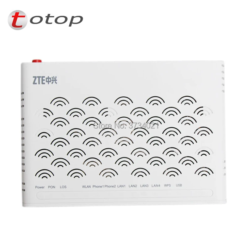 Бесплатная доставка ZTE F660 V5 GPON ONU SC UPC с 4FE + 2TEL USB Wifi английская версия FTTH ONT