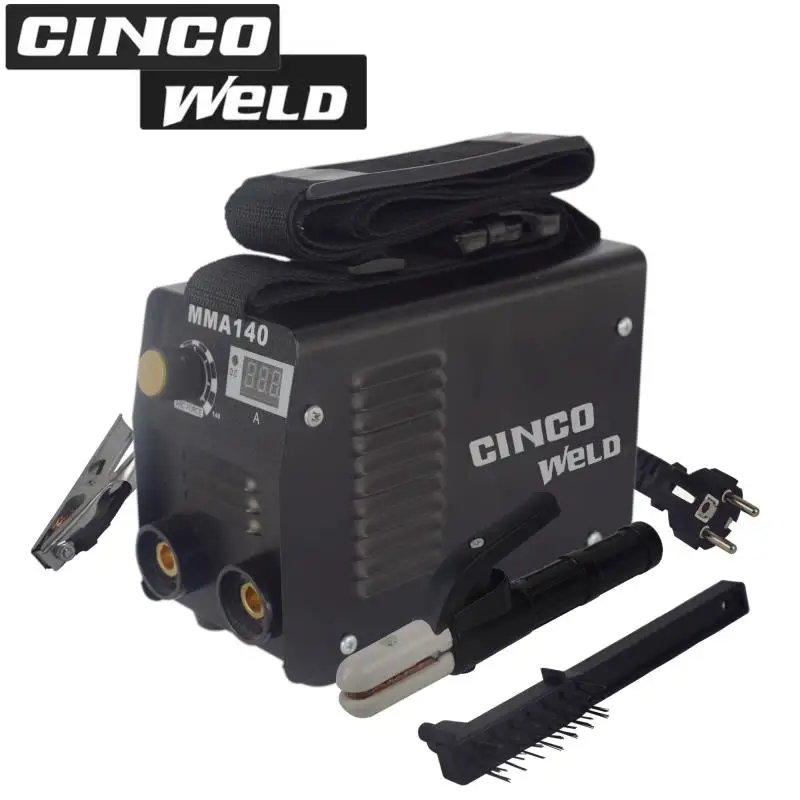 Cinco Welding Machine Mini MMA 140A Inverter Arc Electrode Welder for | Инструменты