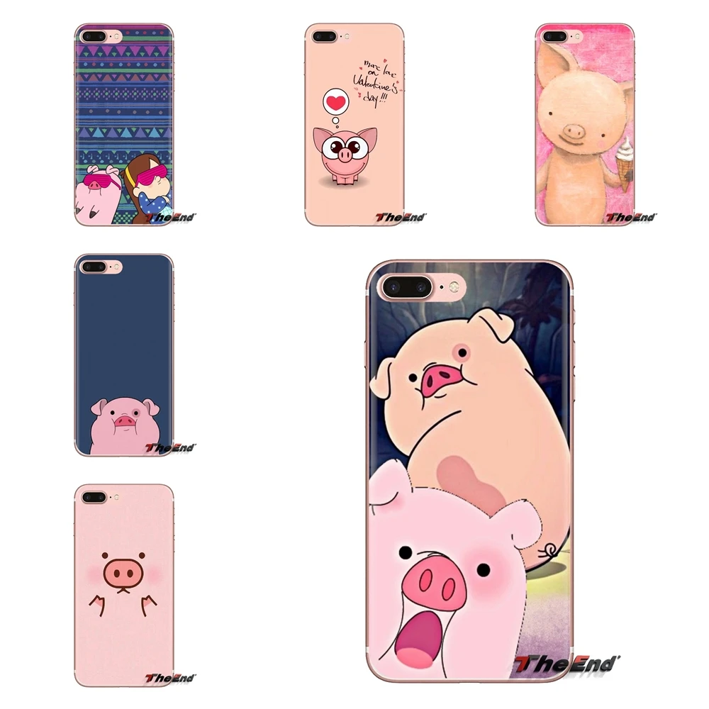 For Oneplus 3T 5T 6T Nokia 2 3 5 6 8 9 230 3310 2.1 3.1 5.1 7 Plus 2017 2018 funny cute lovely pig Soft Transparent Shell Covers |