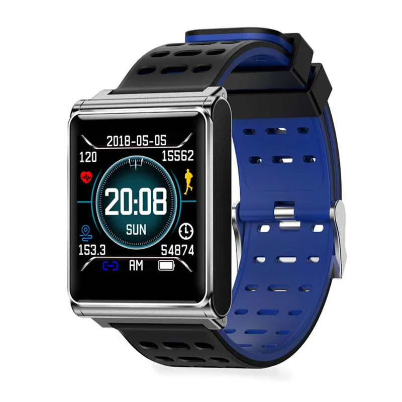 Sport Smart Band Colorful Screen Heart Rate IP67 Smart Bracelet Blood Pressure Fitness Step Count Smart Sport Watch Men Woman