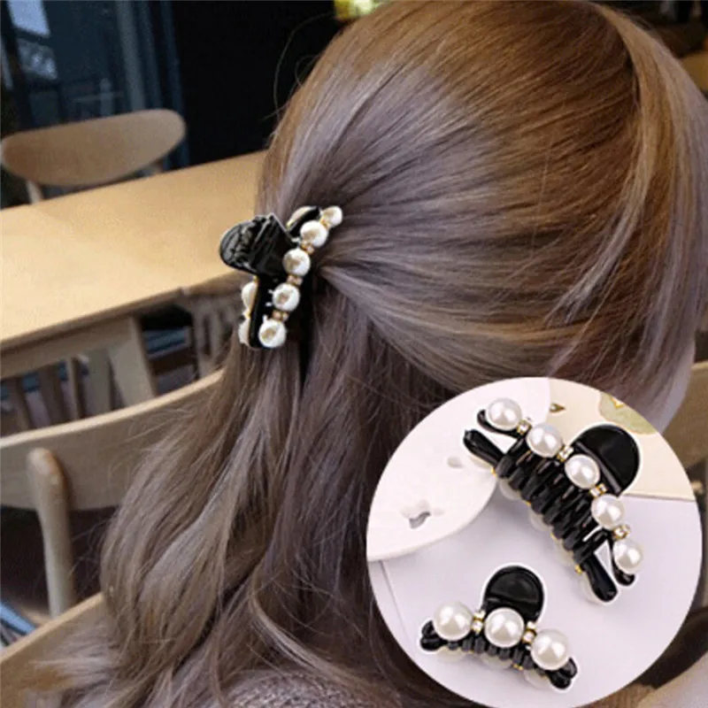 1Pcs Women Modern Stylish Hair Claw Hair Clips Bun Maker Make UP