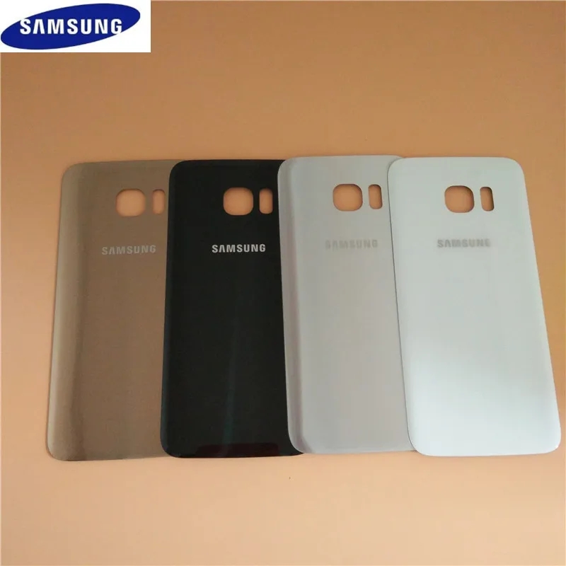 

Original Glass SAMSUNG Galaxy S7 Edge G935 G9350 Back Battery Cover Door Rear Housing Case Replacement/Adhesive Sticker,5.5 Inch