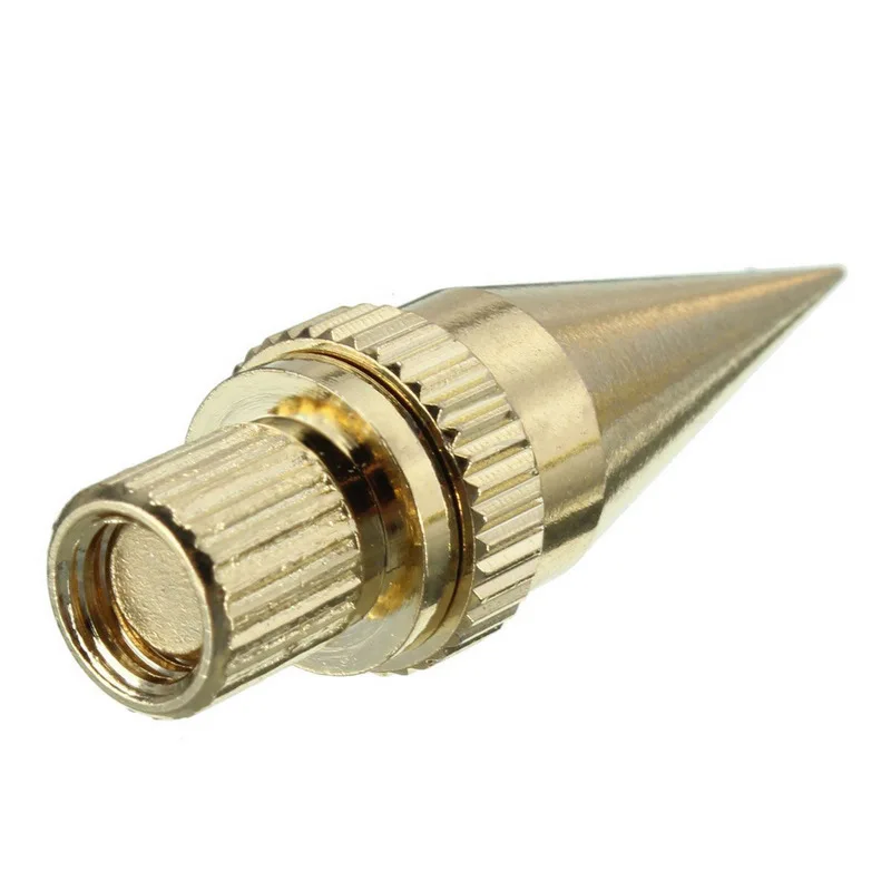 Mayitr 8sets Speaker Spike Golden Copper Isolation Cone Stand Feet+Base Pads Floor Discs For M6*36 HiFi speakers speaker frame