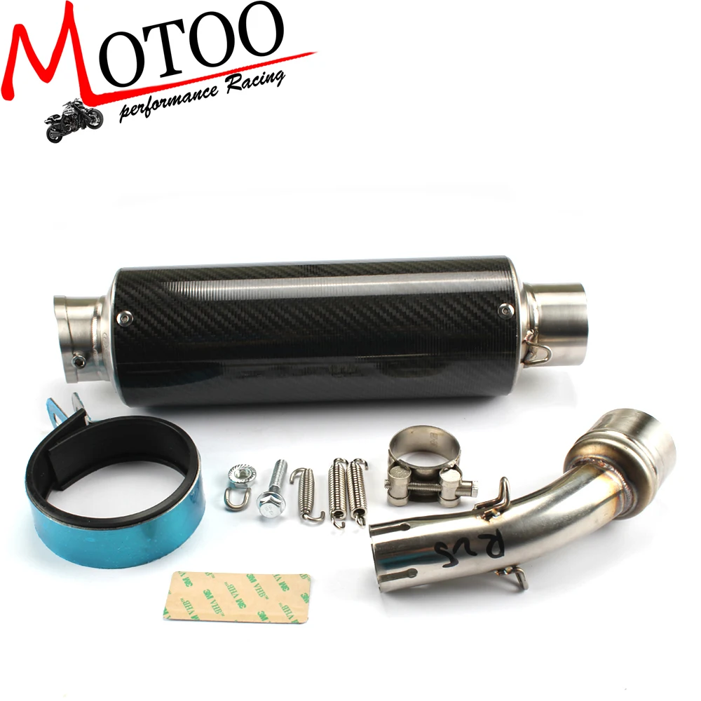 

Motorcycle Exhaust middle pipe + Muffler for R3 2015-2018 Slip-On