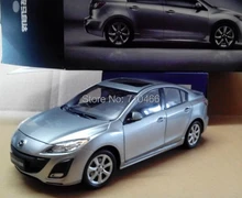 Rare! Silver 2014 1/18 New MAZDA 3 Star Gallop Sedan Diecast Model Car Mini Model Car Kits Limitied Edition