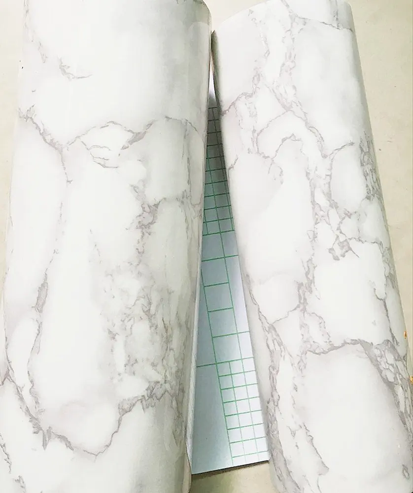60cm*152cm Grey Granite Marble Self Adhesive furniture Vinyl Decor Film