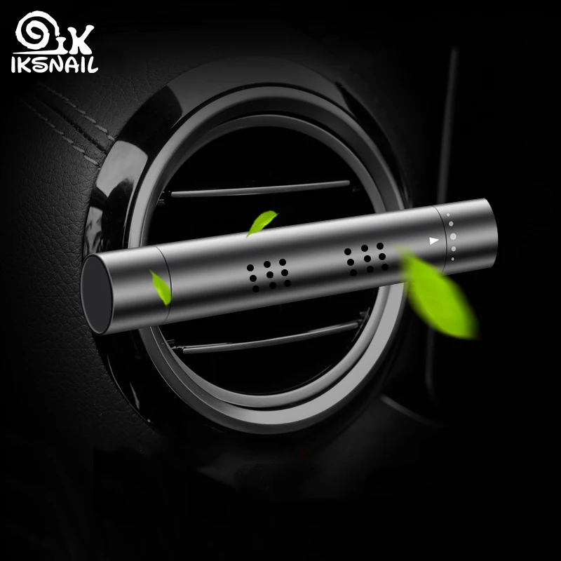 

IKSNAIL Car Perfume Parfum Car Air Outlet Air Freshener Clip 2018 New Car Solid Freshener Aroma Diffuser Aromatherapy Wholesale