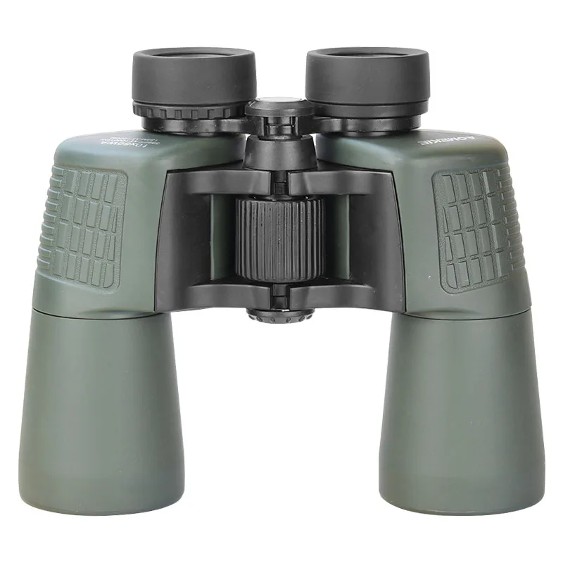 AOMEKIE 10X50 Военный бинокль открытый FMC наблюдения за птицами Охота телескоп высокое Мощность оптический Стекло Широкий формат просмотра - Цвет: Army green
