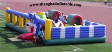 Hot seller Factory outletsGood Quality Inflatable Fun City Inflatable Bouncers Inflatable Trampoline For Sale