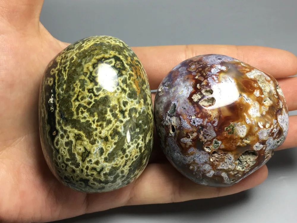 

1pcs Ocean Jasper Natural Ocean Jasper Quartz Crystal sphere Healing stones crystal