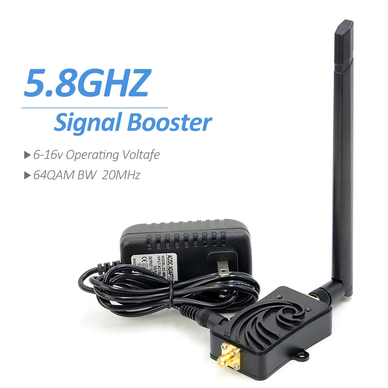 

5W 802.11a/an Wifi Wireless Amplifier Router 5.8 Ghz Signal Booster with 5dbi wifi Antenna for wifi network router