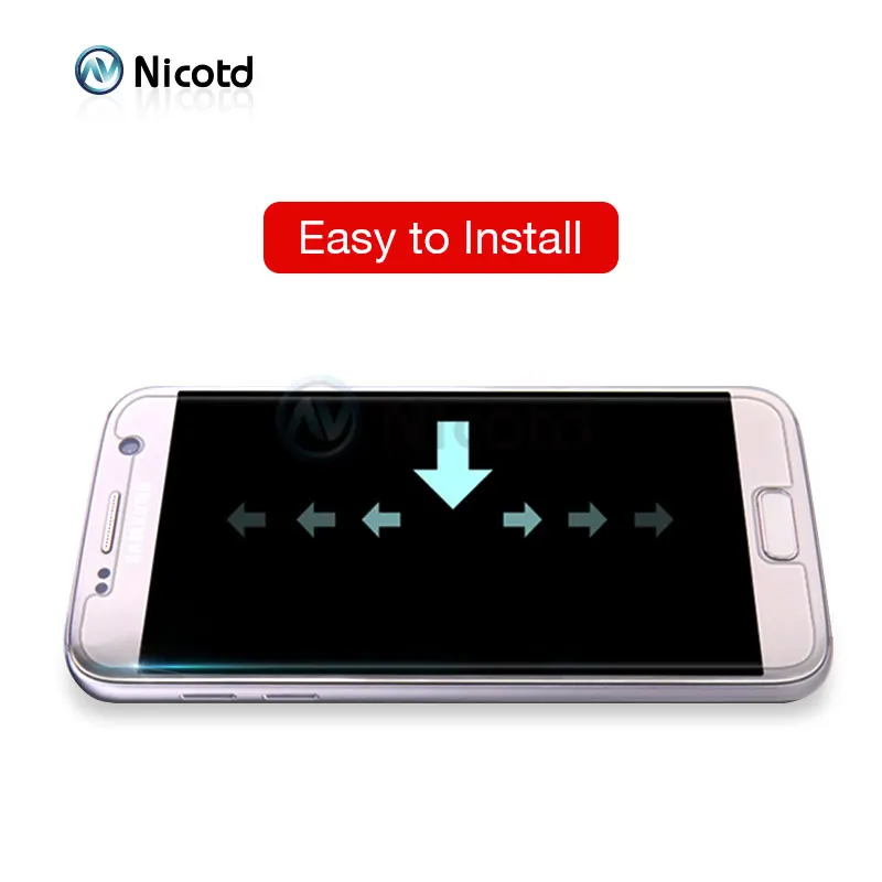 Nicotd 9H прозрачное закаленное стекло для samsung Galaxy Note 2 3 4 5 neo для Galaxy N7100 N9000 N9100 N750 N9200 Защитная пленка для экрана