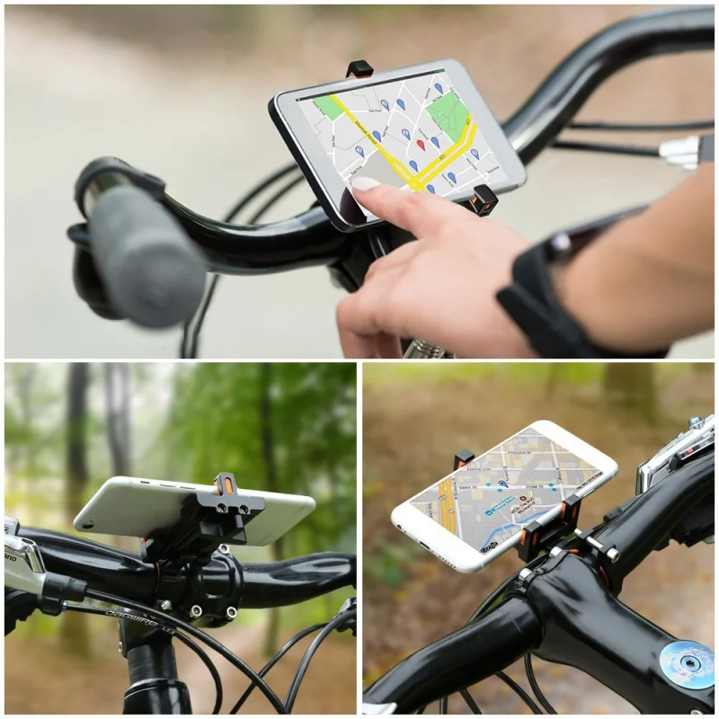  Neue Aluminium Legierung Fahrrad Telefon Halter 4-65 