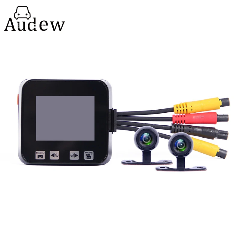

C6 Motorcycle Cam DVR Camera Recorder Dual Separate Waterproof Lens GPS G-Sensor Support for Honda Motorcycle Accessories