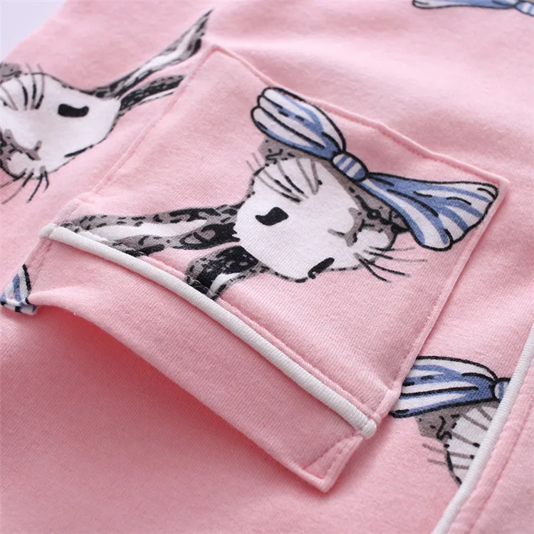 Kids pajamas sleepwear kids clothing sets children pink blue pijamas 013