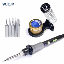 WEP 947-V 60W Electric Soldering Iron 220V 110V 3 Lamps Temperature Adjustable Welding Solder Iron Rework Soldering iron Tool