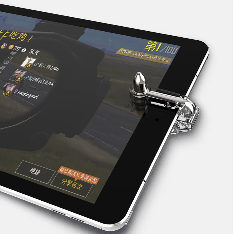 K10 для ipad Eat курица артефакт мобильный игровой триггер Кнопка огня для шутера мобильный игровой контроллер