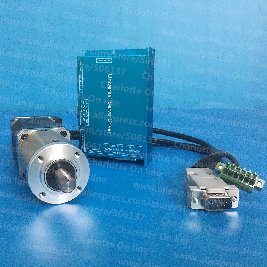 

NEMA 17 Brushless SERVO DC motor24V BLDC servo gear motor with encoder 1000ppr bulit-in 232 or CAN communicaion interface
