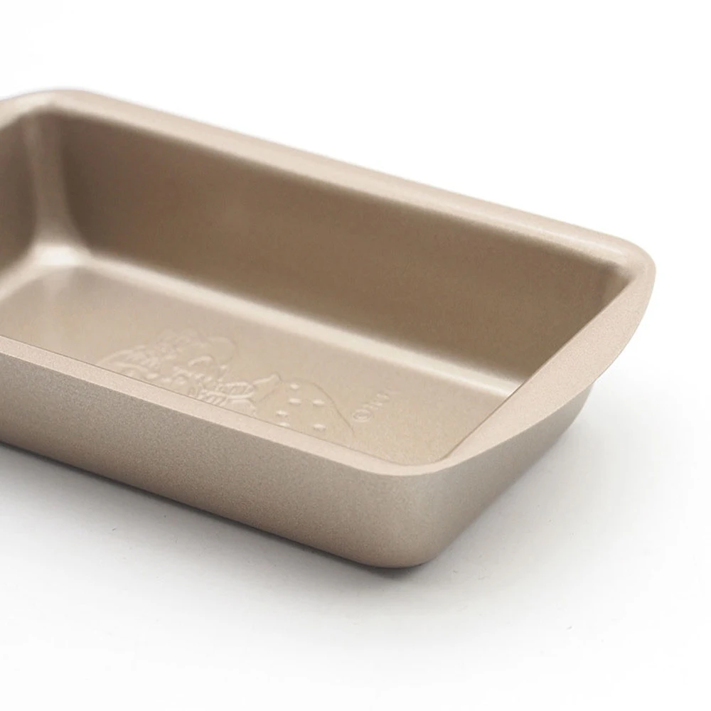

Non-stick 8.5 Inch Mini Rectangular Carbon St Loaf Pan Oven Roasting Bread Baking Cake Pan