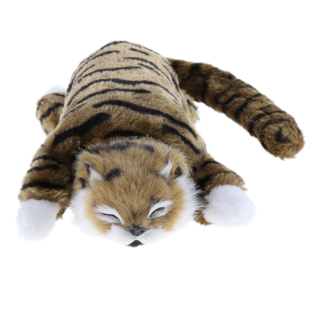 Naughty Rolling & wagging Tail Cat Electronic Pet Soft Plush Stuffed Animal Kids Baby Toys Home Decor