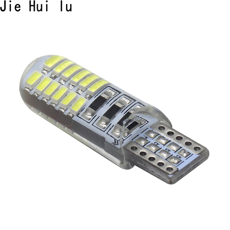 1 шт. высококачественный светодиодный задний фонарь T10 4014 24smd 12 В для автомобиля