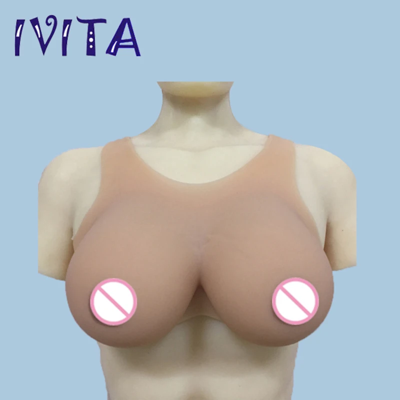 3600g/pair Beige Sexy Soft Huge Breast Silicone Breasts Forms Boobs Fake Breast Transvestism Mastectomy