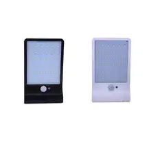 400LM 36 светодио дный движения PIR Солнечный свет Сенсор настенный светильник Водонепроницаемый открытый сад улица двор безопасности аварийного настенный светильник