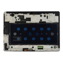 Untuk Samsung Galaksi Tab S T800 T805 Sentuh Layar Digitizer Sensor + LCD Tampilan Panel Monitor Assembly + Bingkai