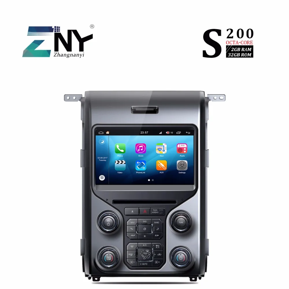 Discount 8" Android 8.0 Car DVD For Ford F150 2013 2014 2015 In Dash Auto Radio FM RDS Audio Video GPS Navigation Stereo Headunit Carplay 0
