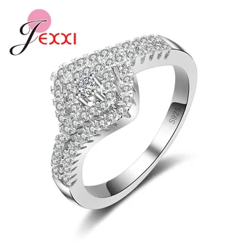 

New Arrival Fashion Jewelry Rings 925 Sterling Silver Finger Ring For Women Wedding Gift Accessories