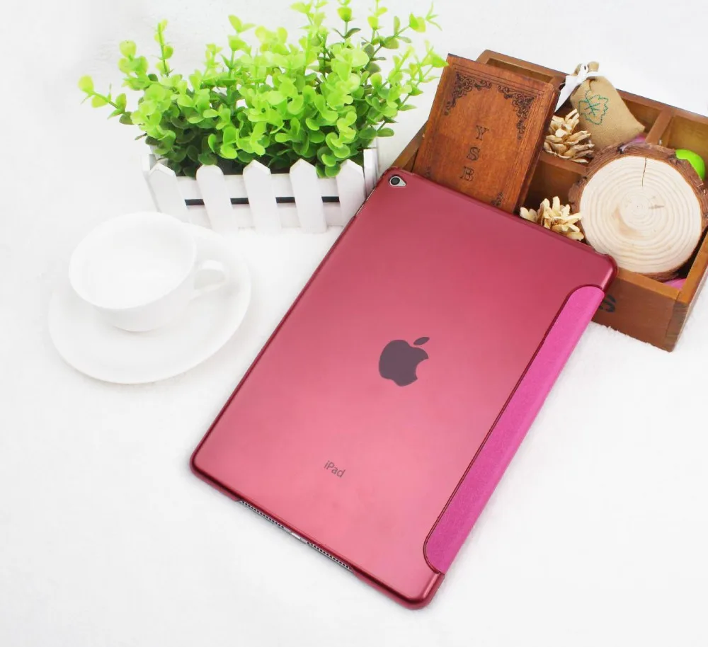 Чехол для iPad Air 2 (2014) YRSKV старший шелк Smart Cover Ultra Slim дизайнер Tablet PU кожаный чехол Tablet чехол для Apple iPad