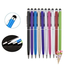 13,5 см/дюйма, стилус для планшета, ноутбука, встроенная шариковая ручка, 2 в 1, для iphone, samsung, мини-металлическая емкостная сенсорная ручка