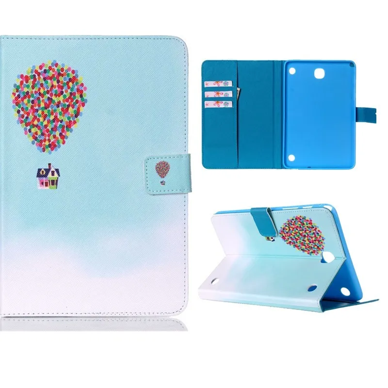 For Samsung Galaxy Tab A 8.0 T350 T355 SM-T355 8'' Case Fashion Cartoon PU Leather Wallet Flip Stand Tablet Covers Cases 8 Inch  (3)