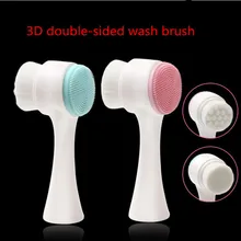 Новые ручные в форме сердца гальванические скраб для мытья кисти очищающие инструменты для макияжа