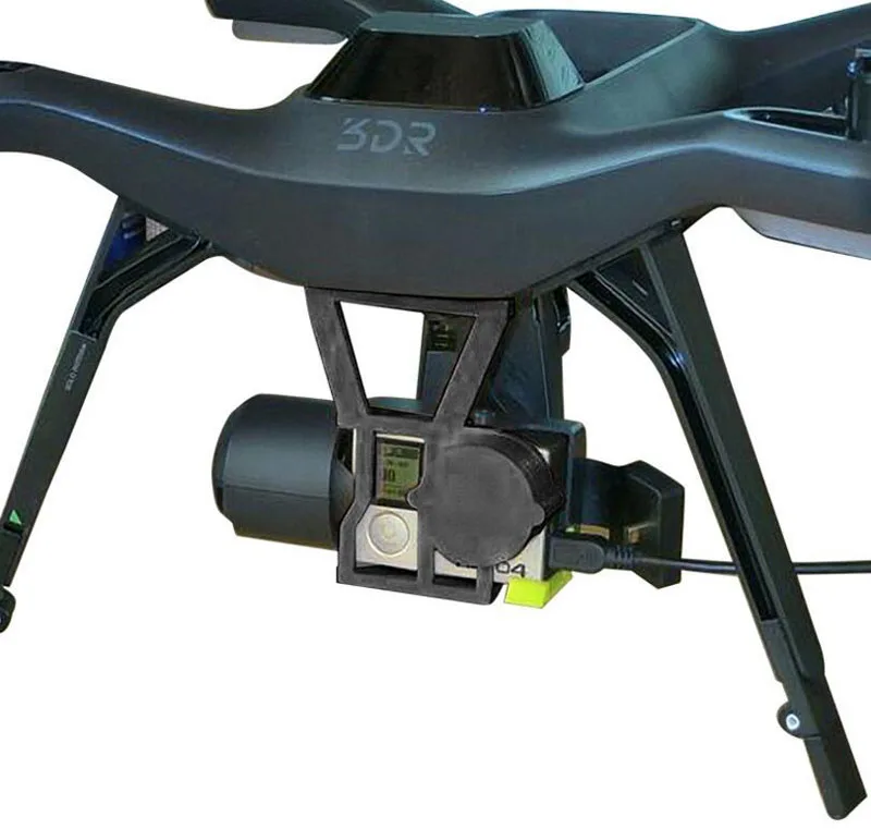 

3D Printed PTZ Gimbal Camera Lock Lens Fixed Buckle Mount Protective Transporting Holder For 3DR SOLO Drone Sports Camera Parts